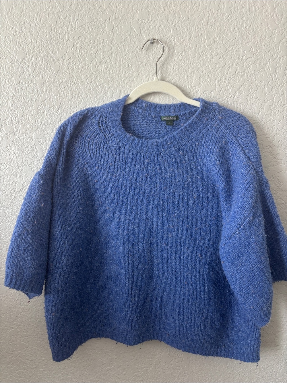 wild fable Blue Crewneck Sweater